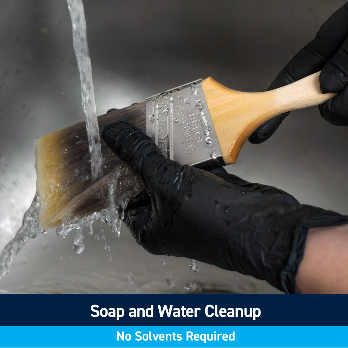 TotalBoat Halcyon low-odor varnish with soap-and-water cleanup.