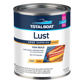 TotalBoat Lust bottle pour shows smooth flow and rapid recoat potential