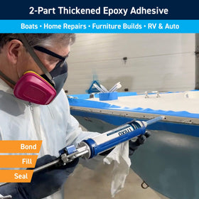 TotalBoat Thixo mixing tips ensuring a perfect 2:1 ratio every time.