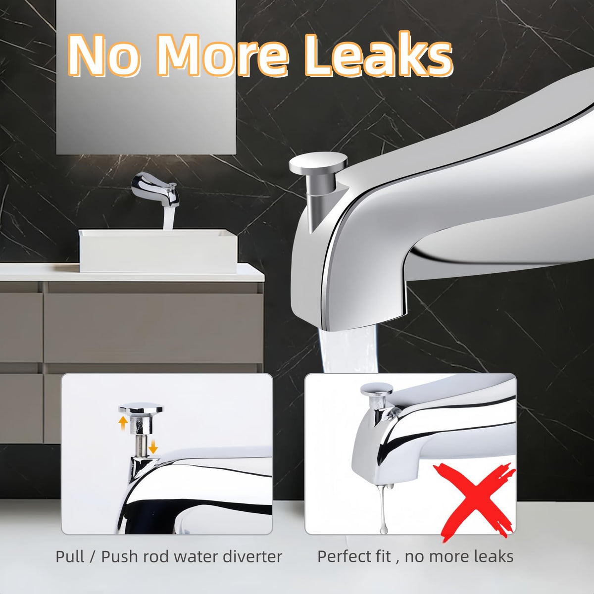Totalize chrome finish faucet adds durable style to your bathroom