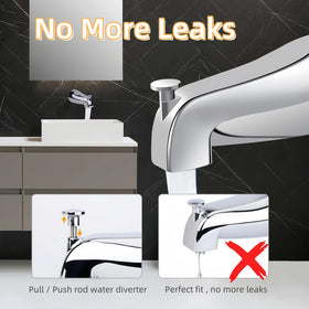 Totalize chrome finish faucet adds durable style to your bathroom
