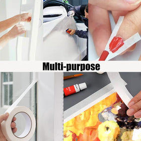 TOTDTDA masking tape on cartons shows secure masking with clean removal.