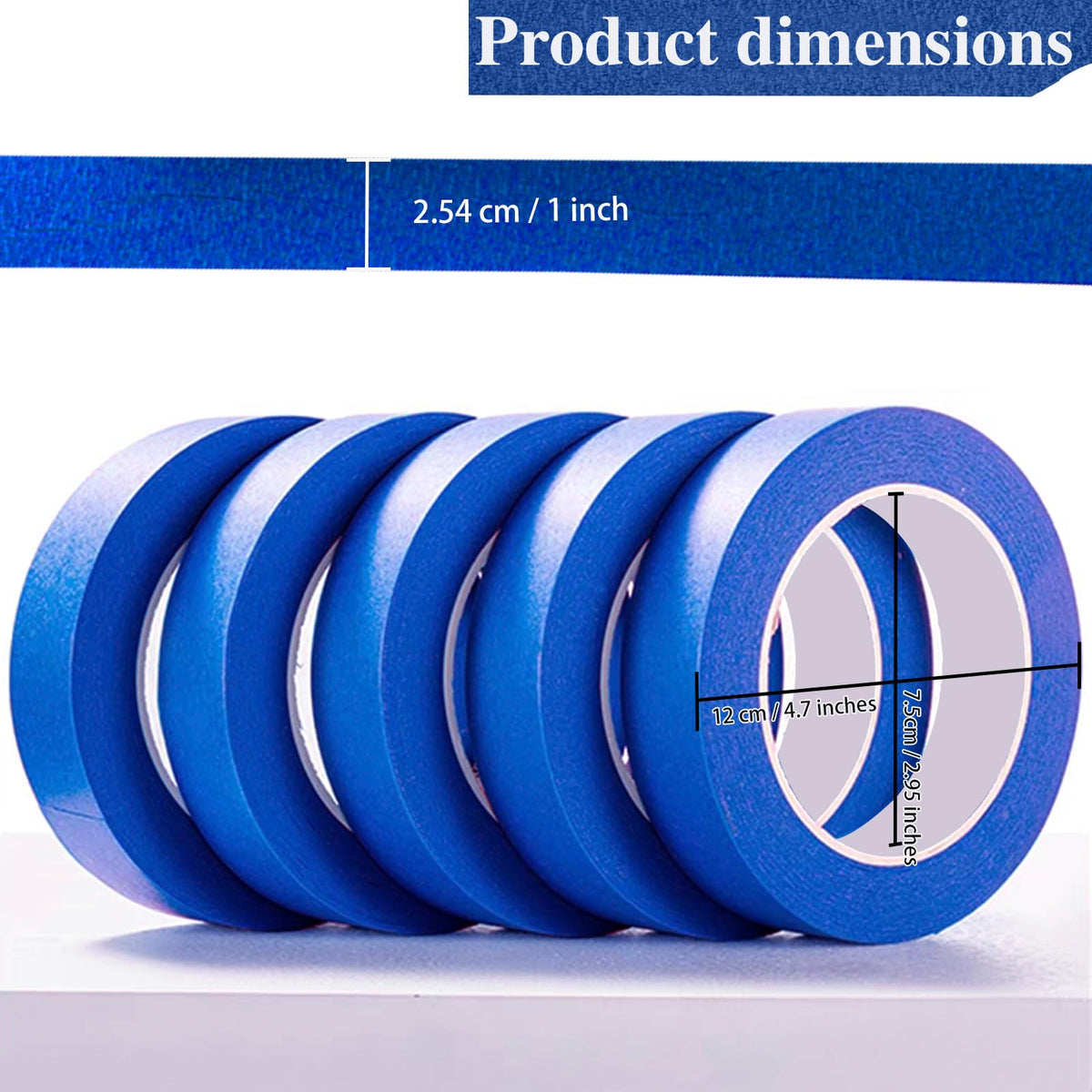TOTDTDA tape close-up highlights easy-tear design for quick setup