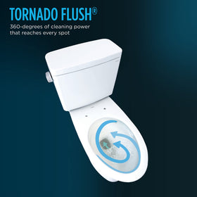 TOTO Drake universal height offers comfortable seating for a wide range of users