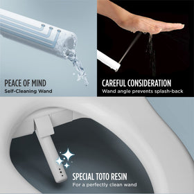 TOTO WASHLET A2 side control panel for personalized settings