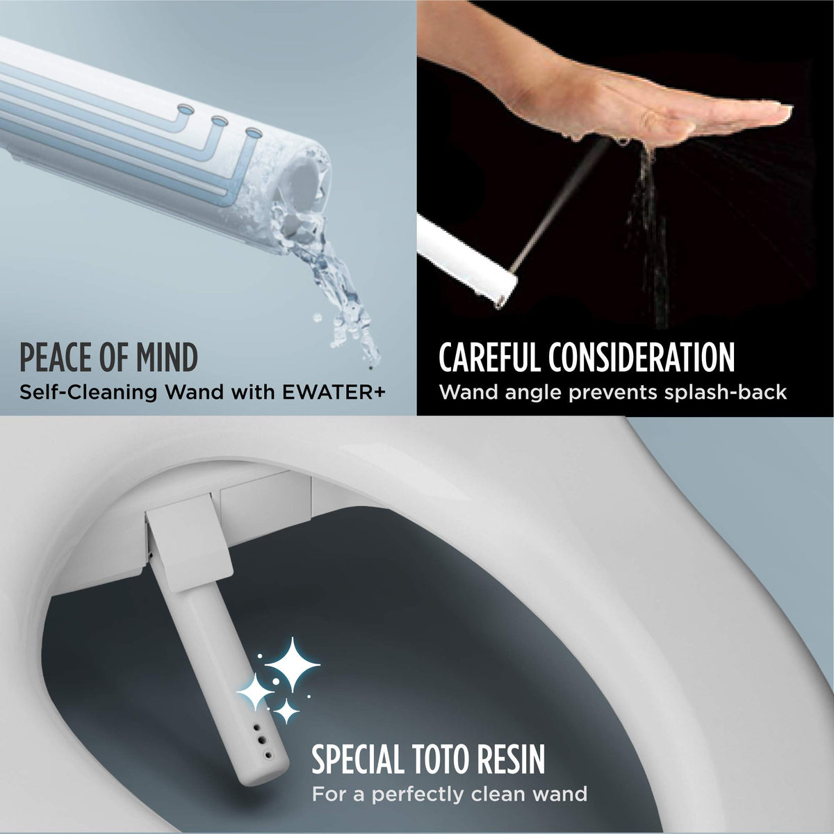 TOTO WASHLET C5 heated seat with five temperature options.