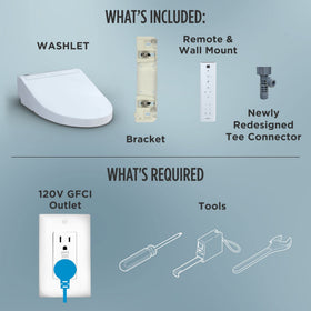 TOTO WASHLET C5 PREMIST feature helps keep the bowl cleaner before use