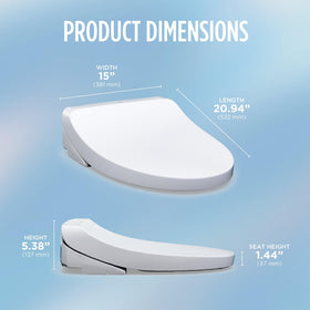 TOTO WASHLET KS5 self-cleaning wand for clean performance