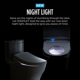 TOTO WASHLET KS6 front and rear sprays offer customizable cleansing