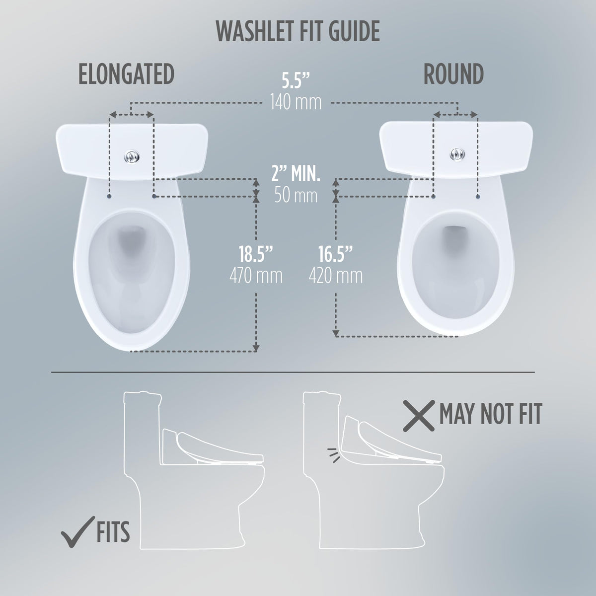 TOTO WASHLET KS6 warm air dryer for quick post-cleaning drying