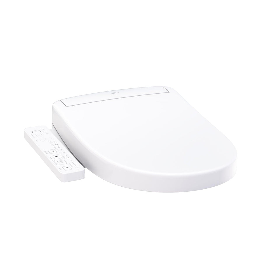 TOTO WASHLET S2 Round Seat Unboxing shot showing easy-to-install kit for modern bathrooms