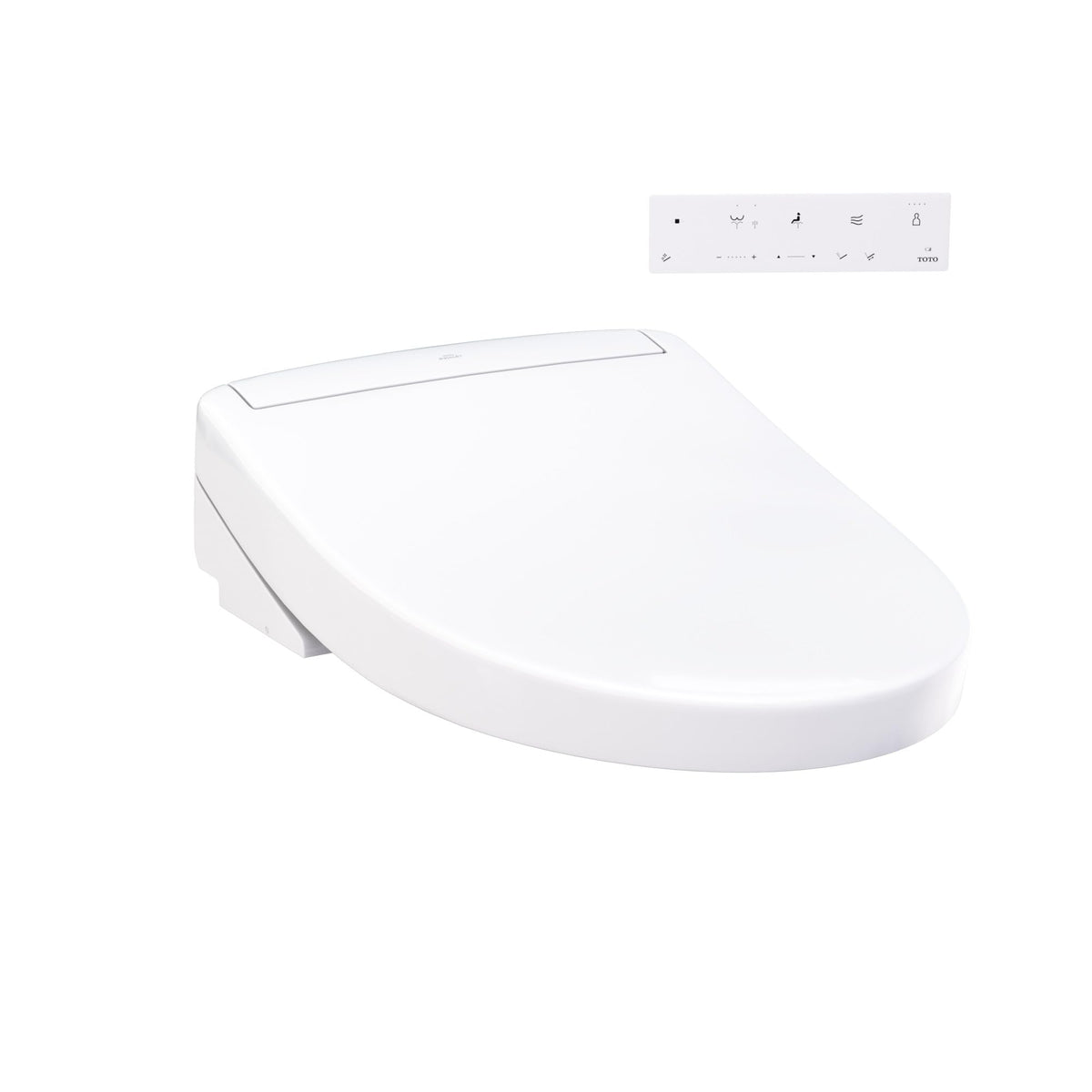 TOTO WASHLET S5 remote control enables personalized cleansing settings.