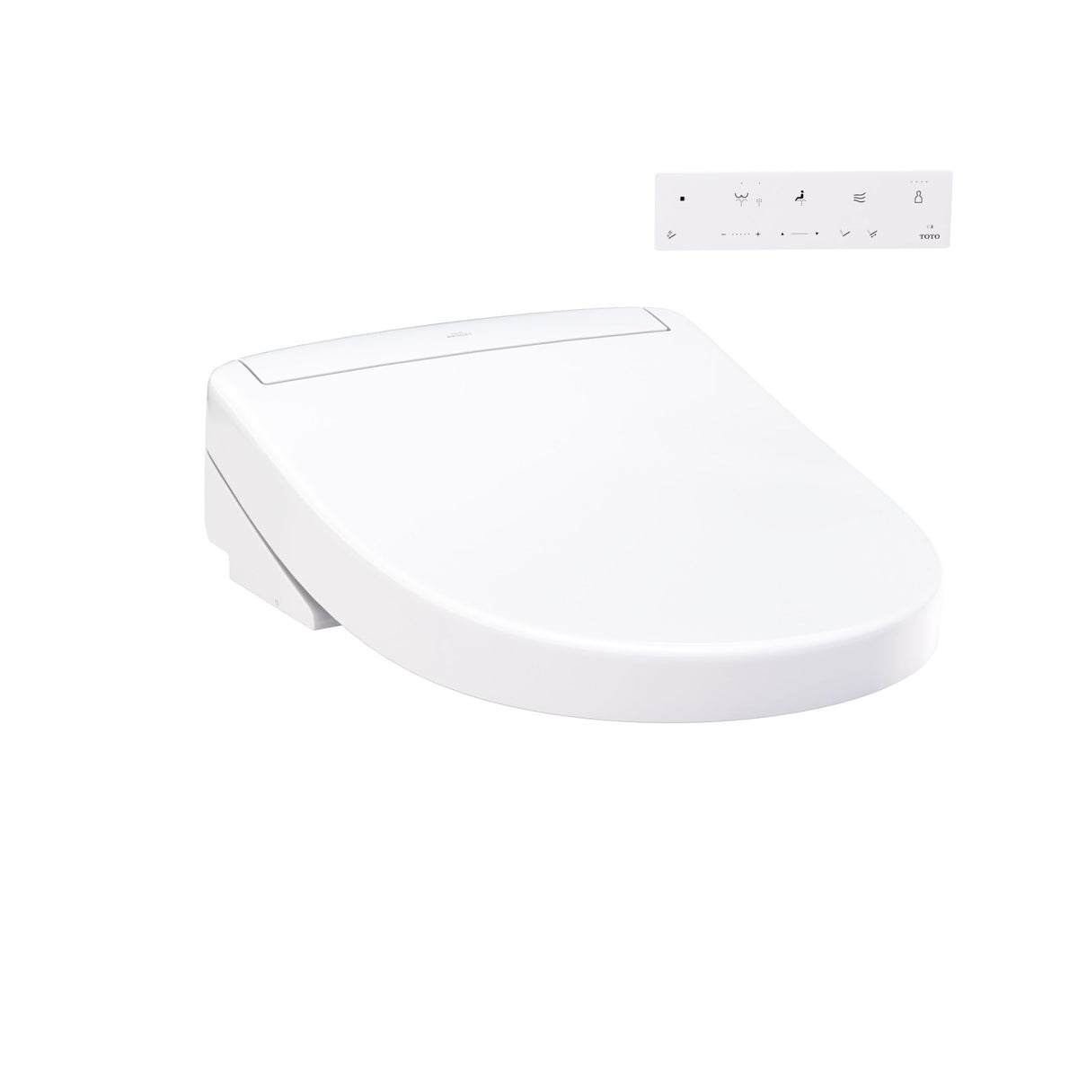TOTO WASHLET S5 remote control for personalized cleansing settings at your fingertips.