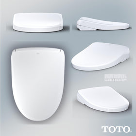 TOTO WASHLET+ S7A heated seat for luxurious warmth.