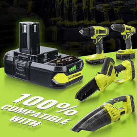 Totoplus Ryobi 18V battery intelligent protection guards against common charging hazards.