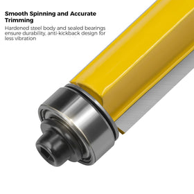 Totowood 1-4 inch shank fits standard routers securely