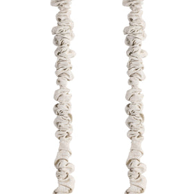 TOUERZO fabric cord cover 6ft natural linen to conceal wires neatly.