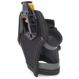 ToughBuilt 1680D construction closeup highlights durable material.