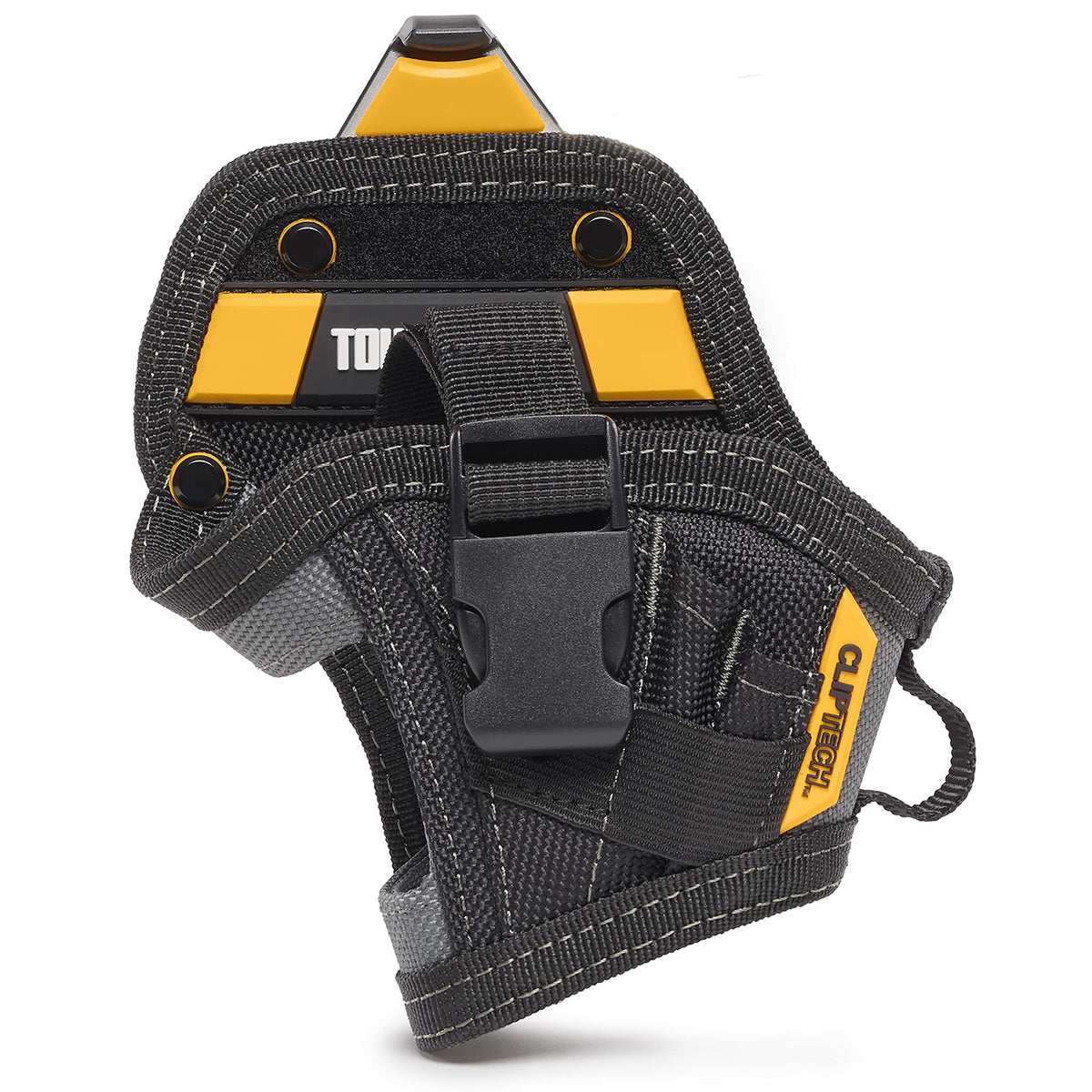 ToughBuilt ClipTech hub attachment showing quick organization.