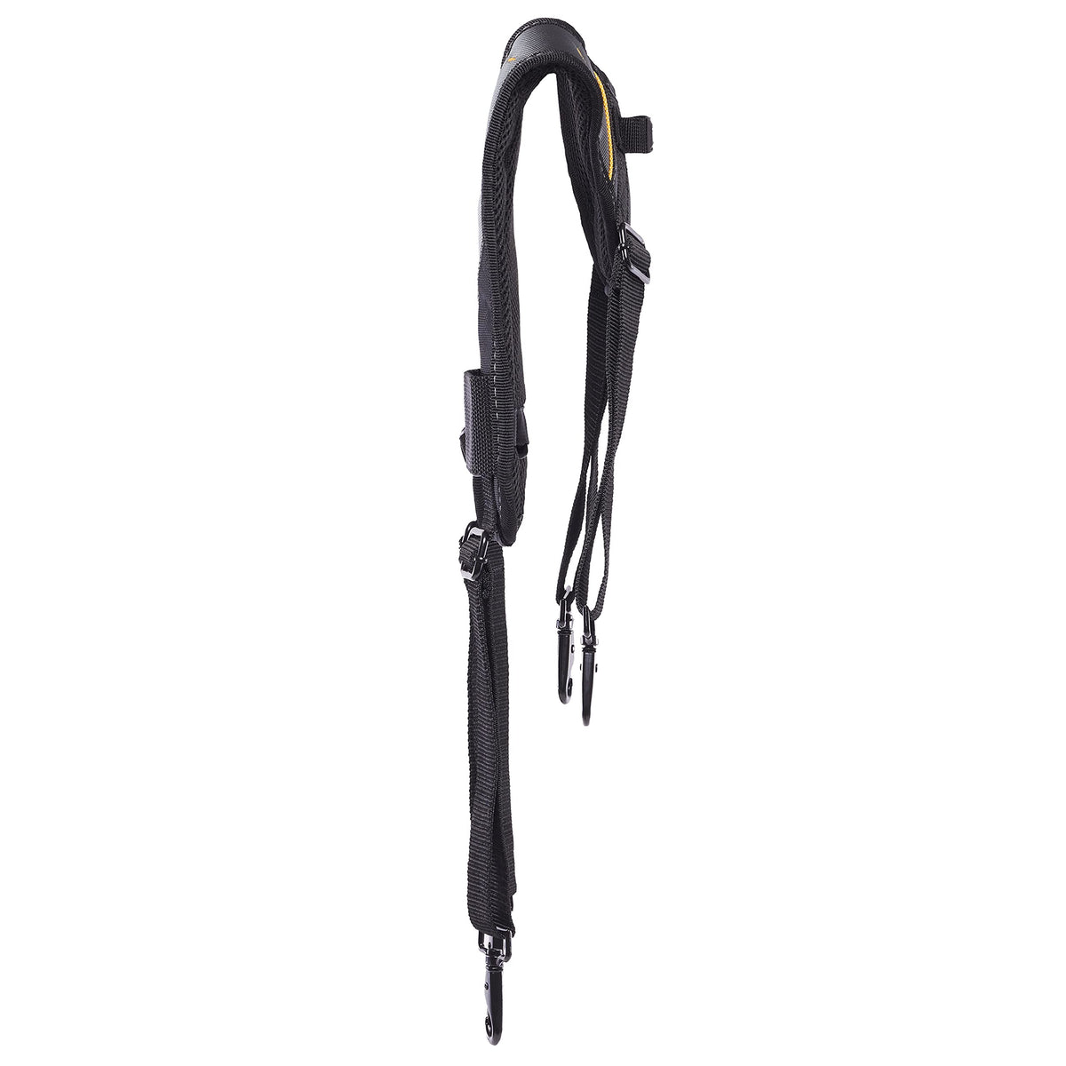 ToughBuilt Pro Padded Suspenders back view with adjustable straps