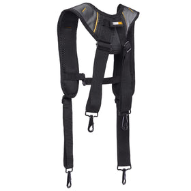 ToughBuilt chest strap and rear loop add durability during jobs