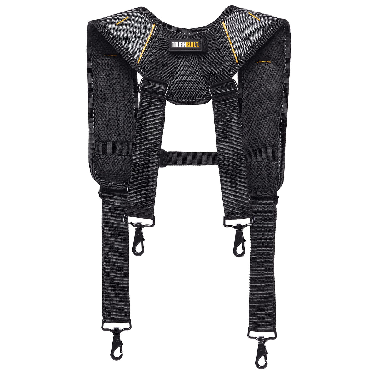 ToughBuilt ClipTech compatible hardware enables fast on/off for pouches