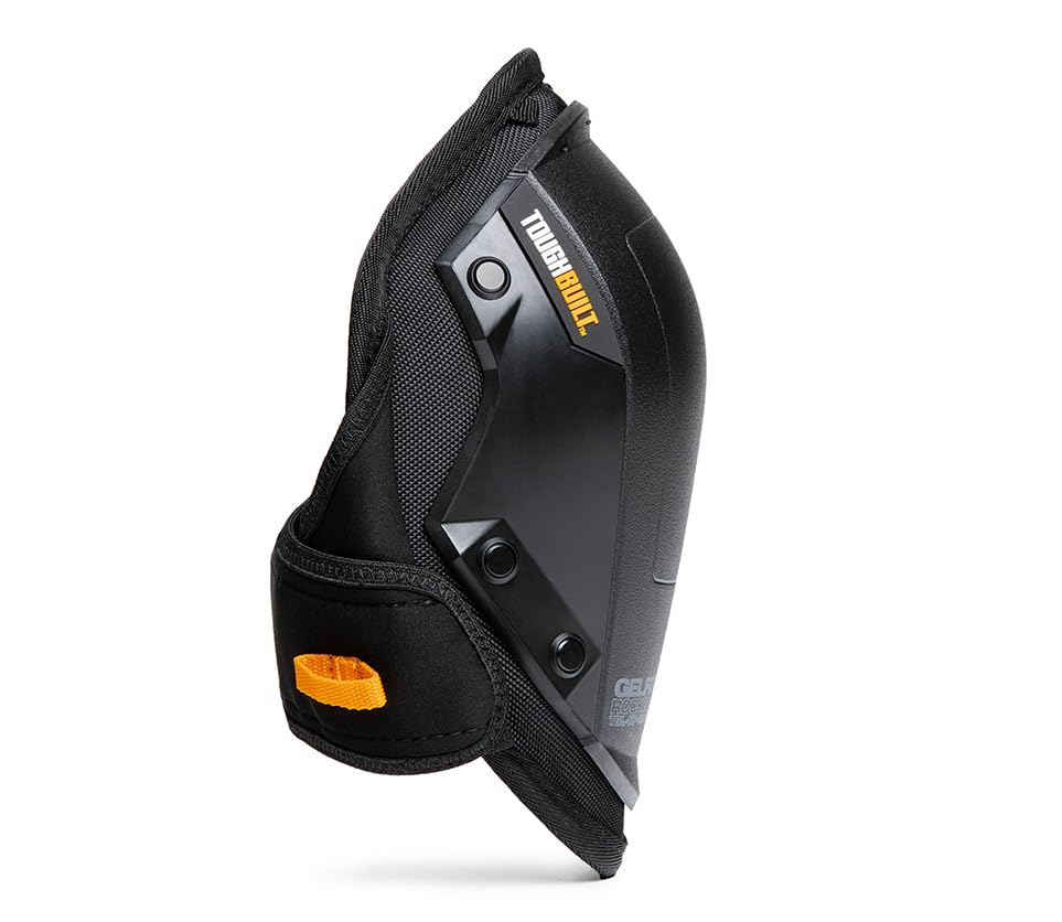 ToughBuilt GelFit Rocker knee pads – foam interior close-up, comfort and impact absorption.