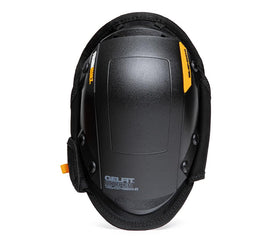 ToughBuilt GelFit Rocker knee pads – side view, ergonomic fit for extended wear.