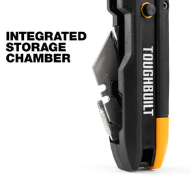 ToughBuilt H4-12-IST wire cutter feature helps strip and trim wires efficiently.