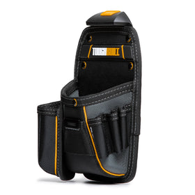 Nail puller sleeve ready for use with leverage on ToughBuilt holster