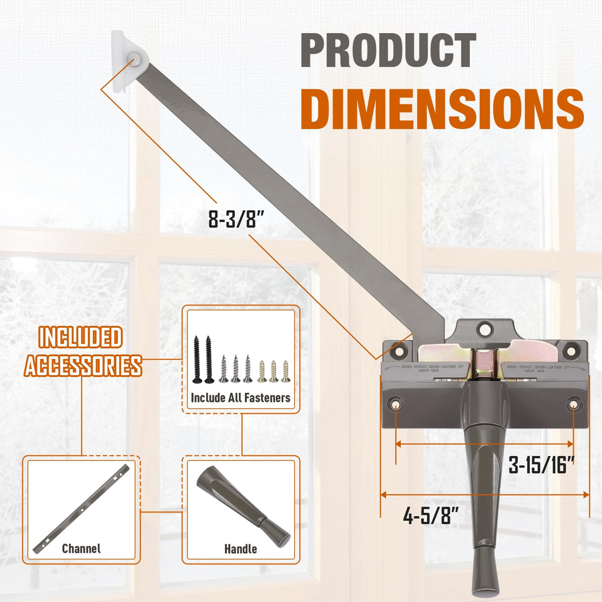 Touri installation guidance included for easy right-side mounting.