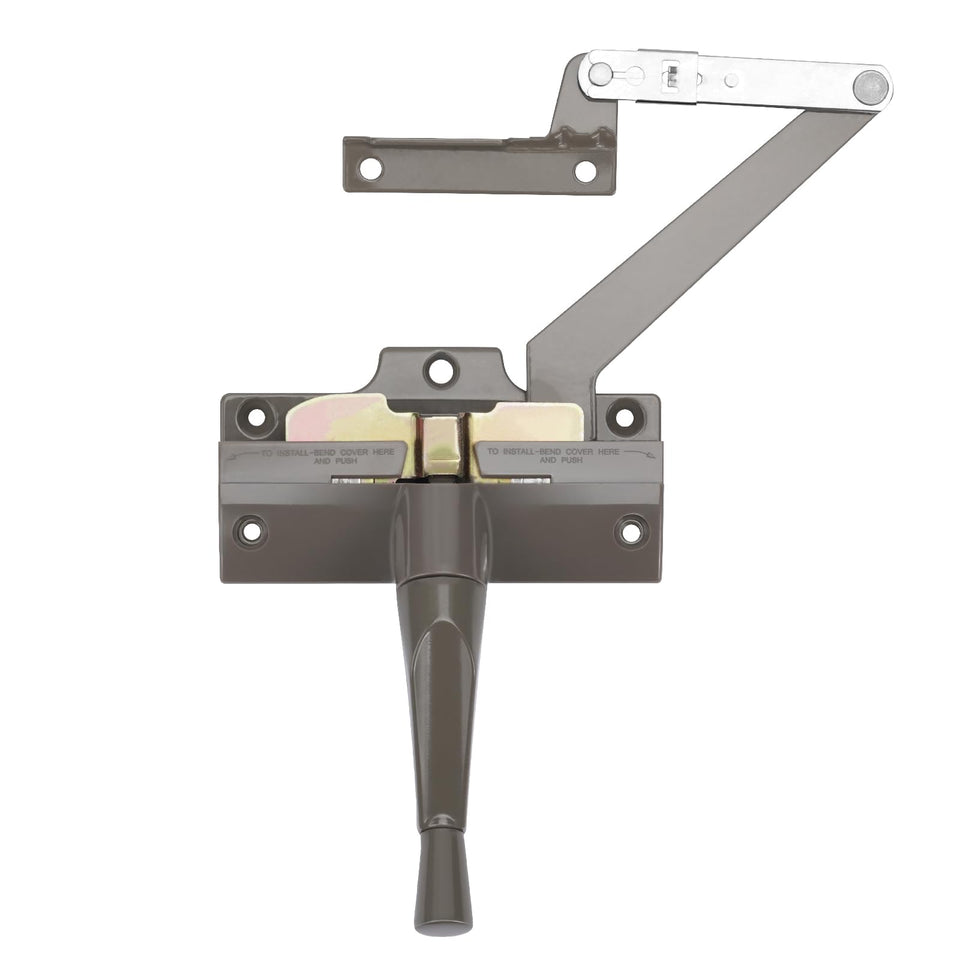 Touri Split Arm Operator left hand in stone color for durable window crank replacement