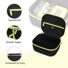 Tourmate interior velvet and soft fabric protect gear from scratches and dings.