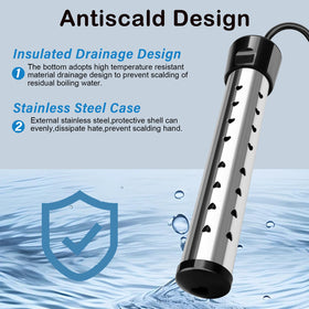 Touwenzd packaging included compact heater kit for travel and camping trips.
