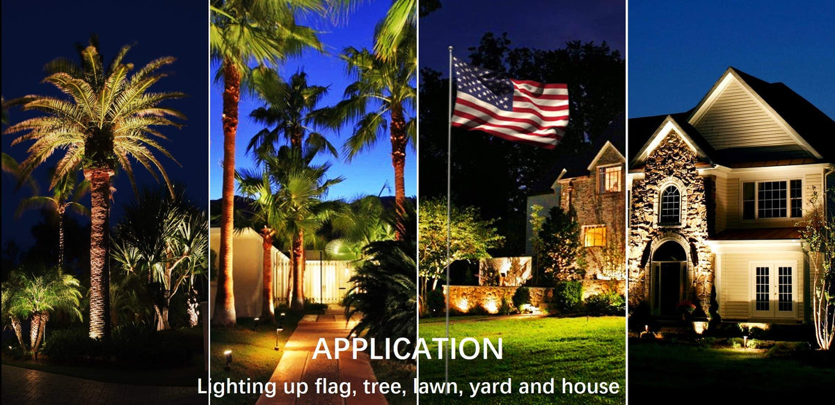 TOVEENEN IP65 weatherproof light resists rain, snow, and dirt outdoors.