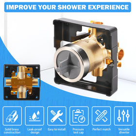 Lead-free forged brass for long-lasting, leak-free performance