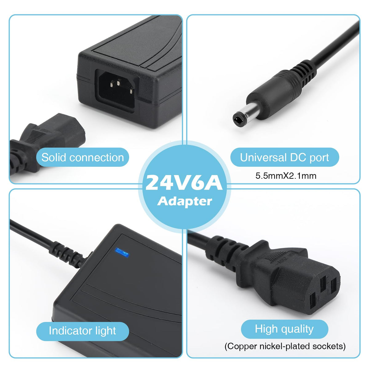 Towisituati 24V power supply compact design suitable for tight spaces