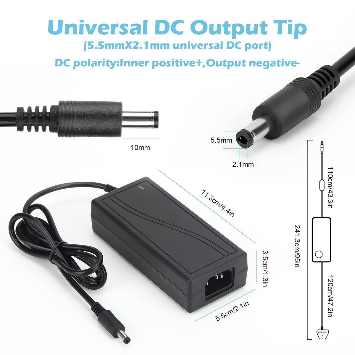 Towisituati 24V power supply wiring compatibility and quick-connect features