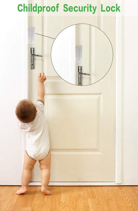 TOYFUL fits a range of door thicknesses for versatile installation.