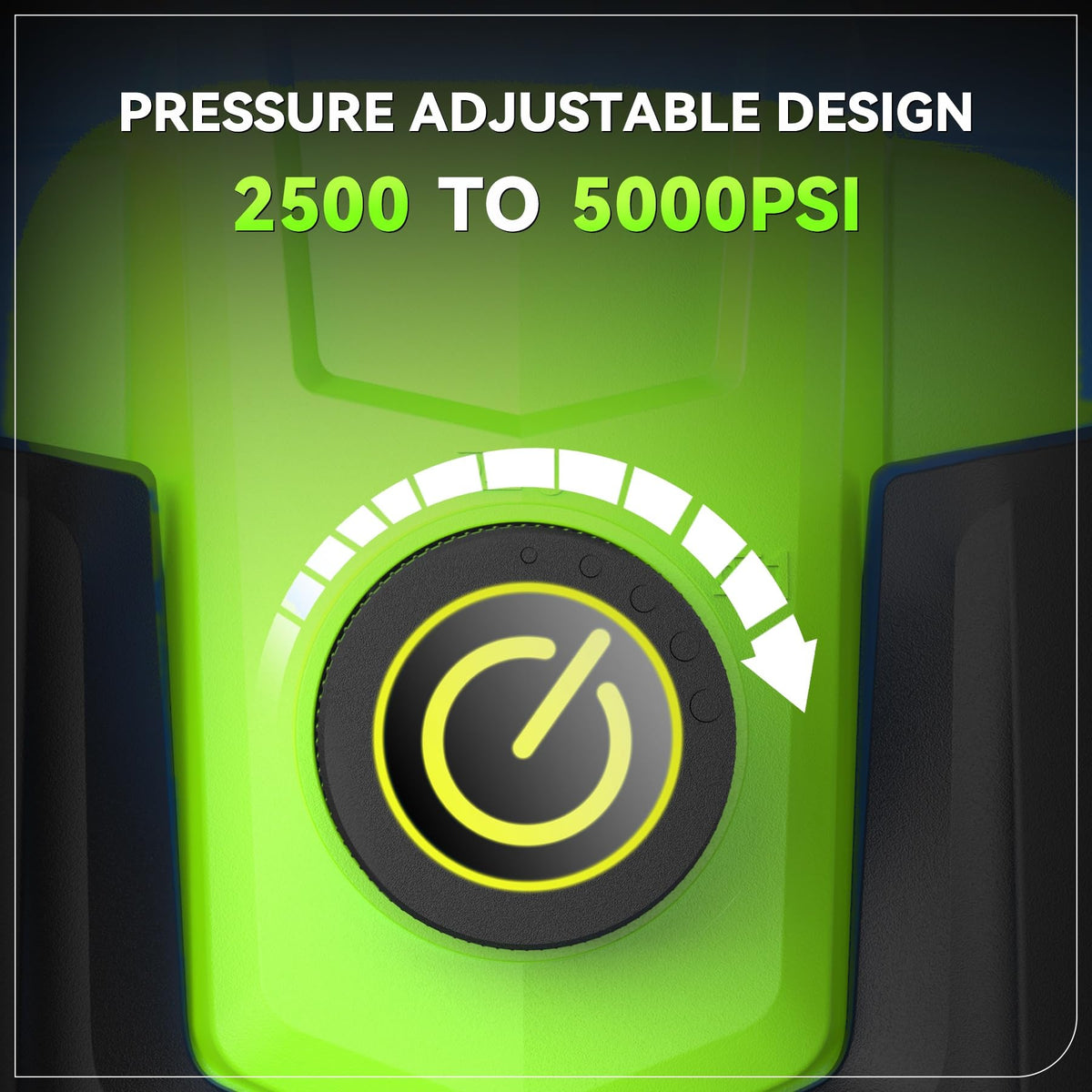 Toyqqeow pressure washer with four nozzles and quick-connect options