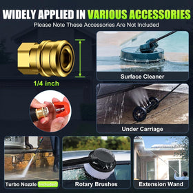 Toyqqeow hose reel and storage hook for accessories
