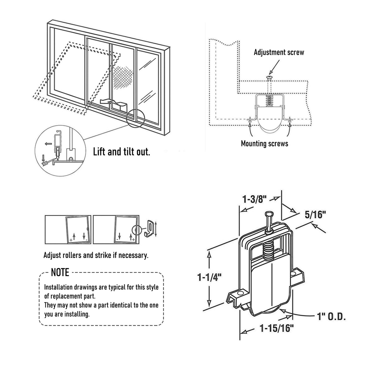 Toyvarnix replacement for B691/B695 fits Columbia doors
