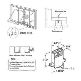 Toyvarnix replacement for B691/B695 fits Columbia doors