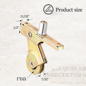 Toyvarnix roller side view highlights durable stainless steel wheels