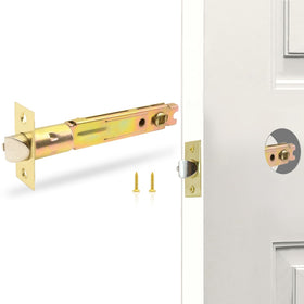 TPard 5-Inch Deadlatch front view showing square interface for versatile doors