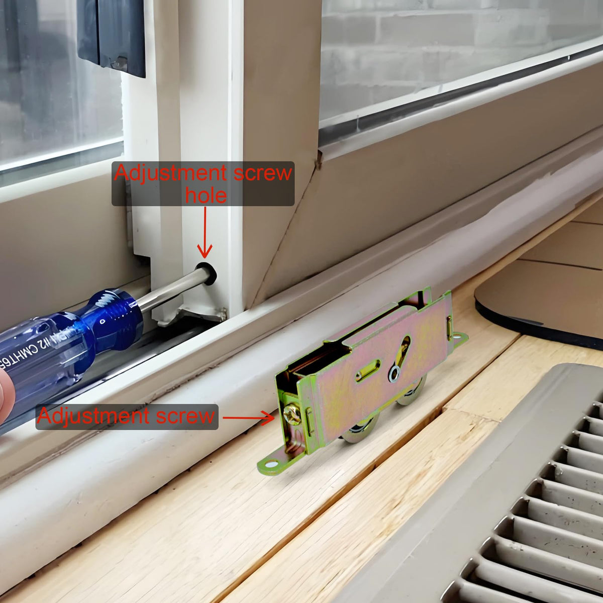 Bottom mount housing ensures stable installation with precise screw centers