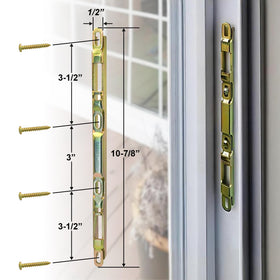 TPard dual-hook mortise lock with extra security