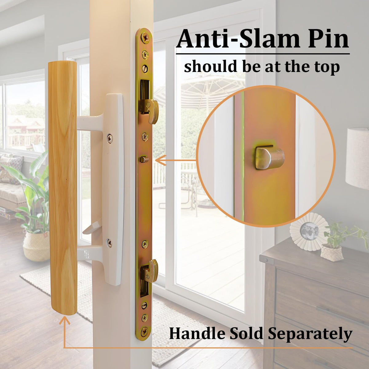 TPard offset actuator supports off-center thumb turns for flexible install