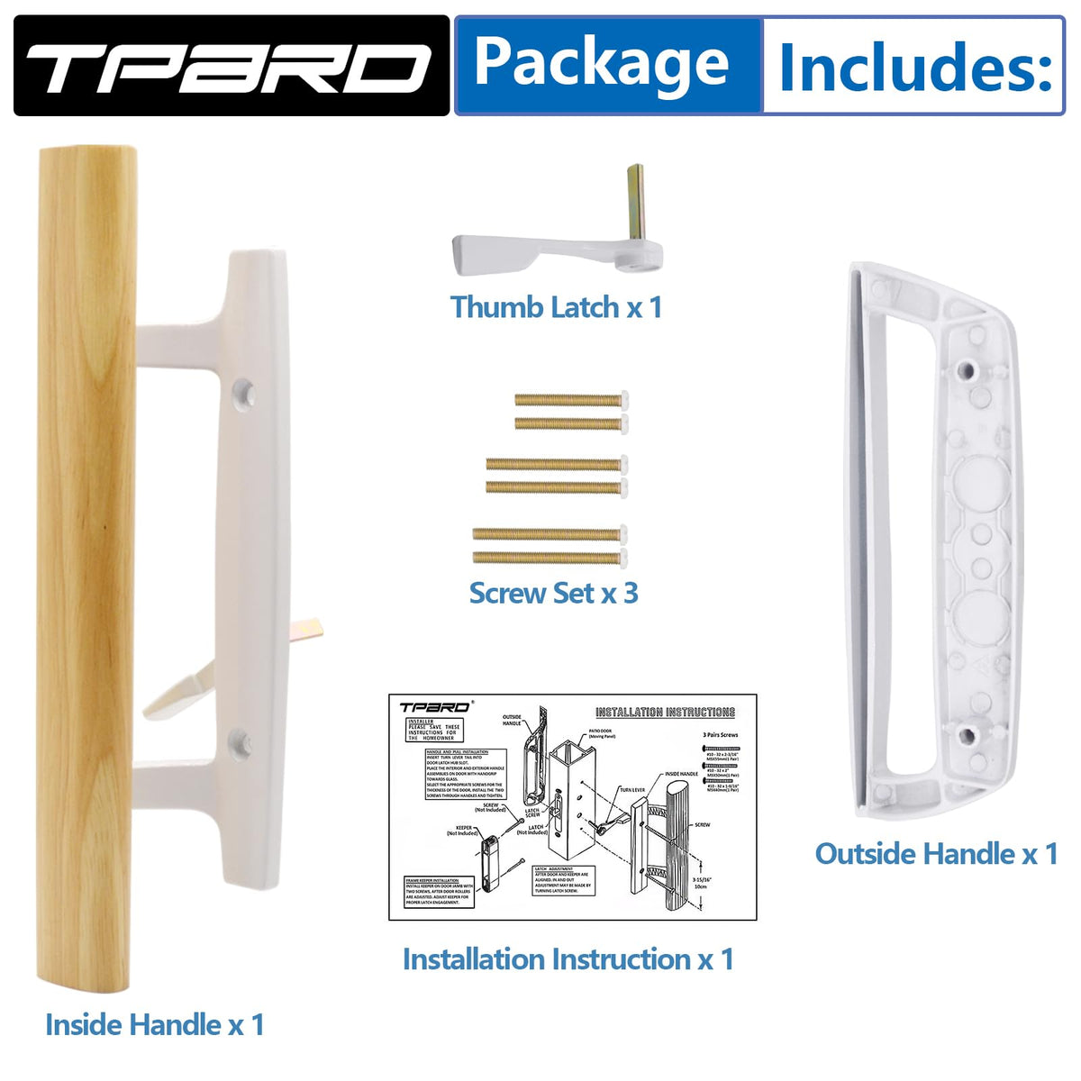 TPard mounting hole center guide helps ensure proper fit before installation.