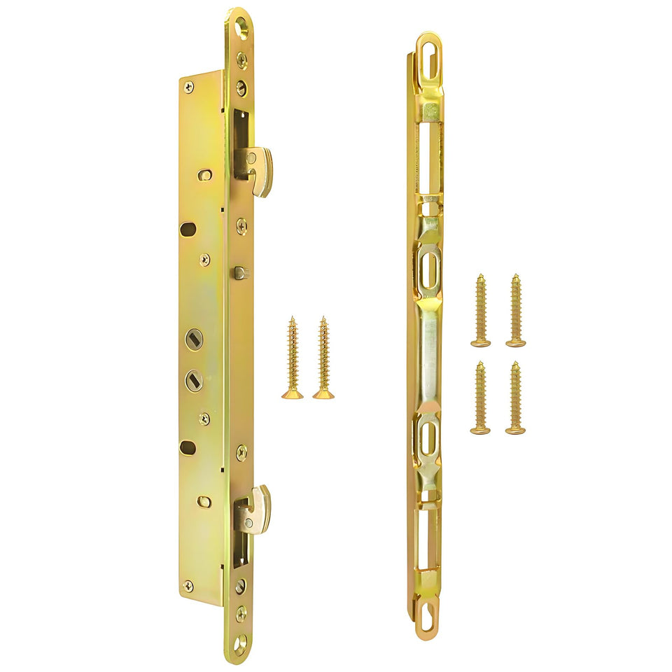 TPard multi-point mortise lock faceplate for secure door alignment